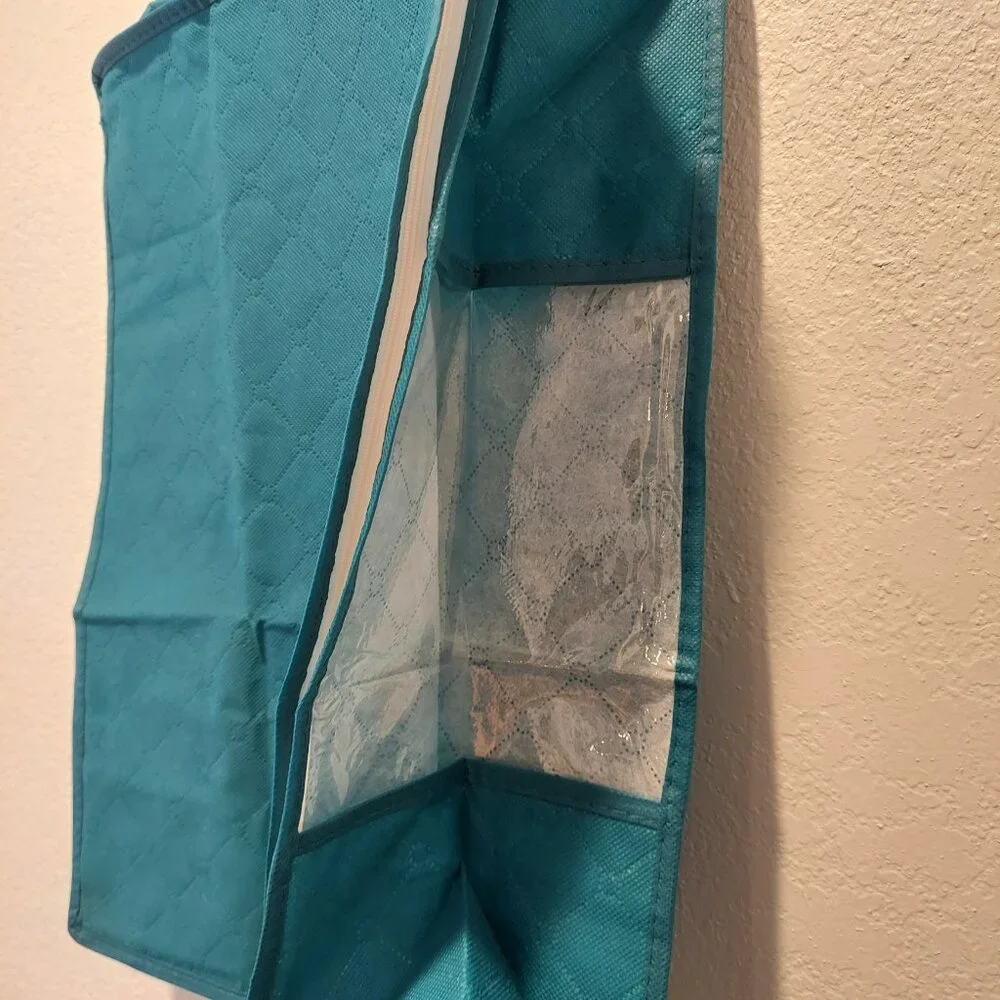 NWT Set of 2 Fabric Storage Bags Blue